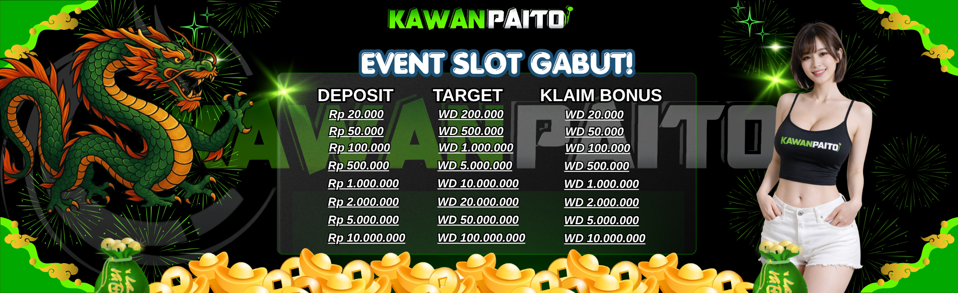 EVENT SLOT GABUT!