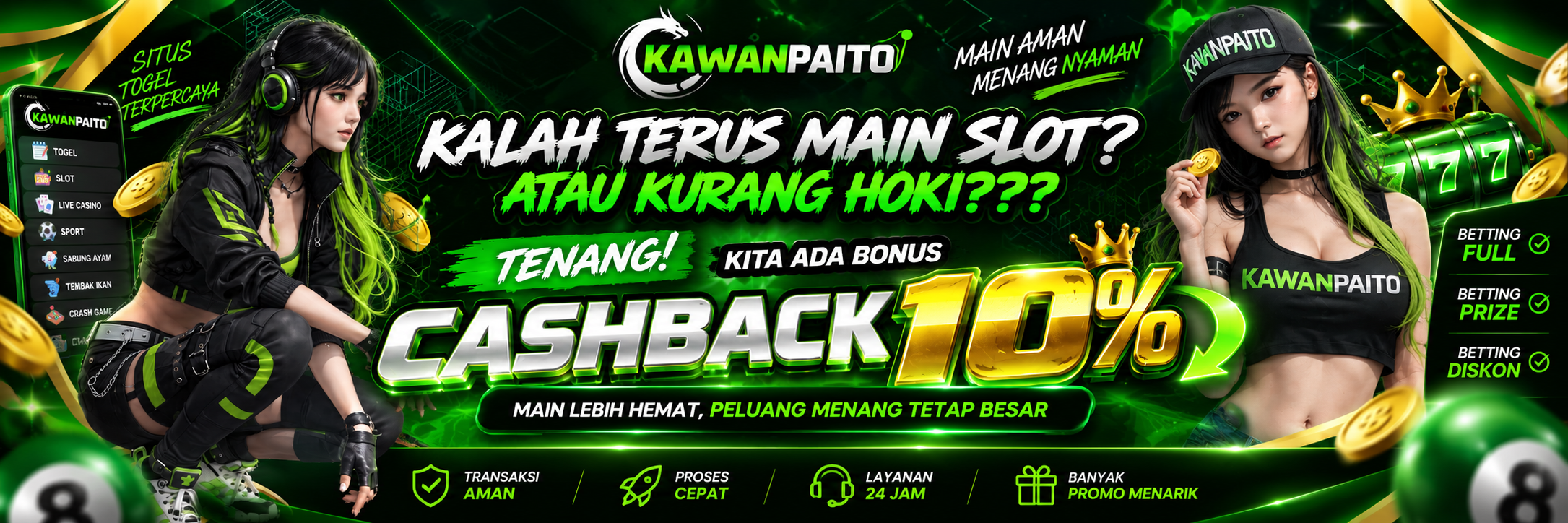 CASHBACK SLOT 10%