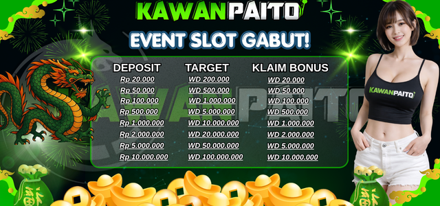 EVENT SLOT GABUT!