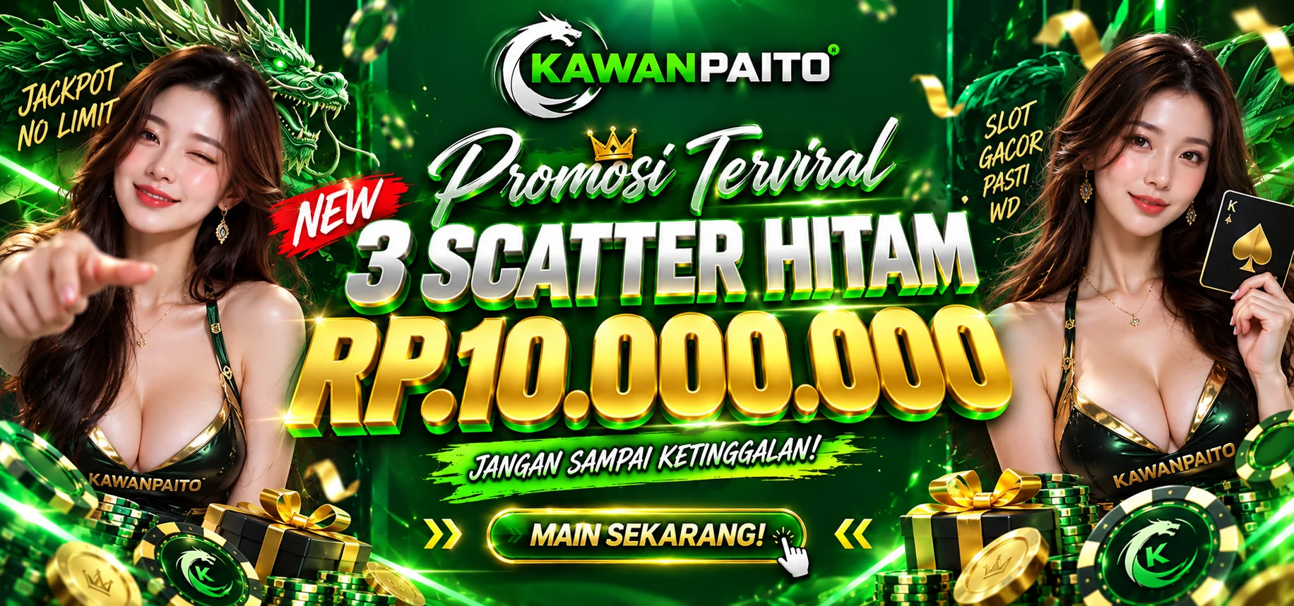 EVENT SCATTER 10.000.000 KAWANPAITO